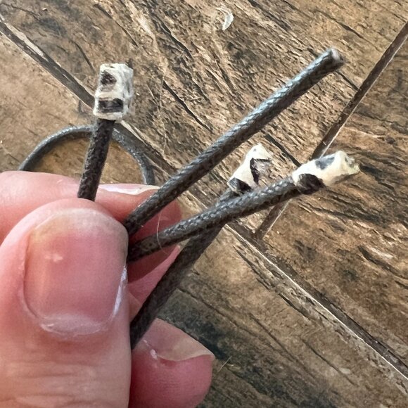 Loeffler Randall Ambra Flat Black White Snakeskin Lace Up Flats - Picture 3 of 9